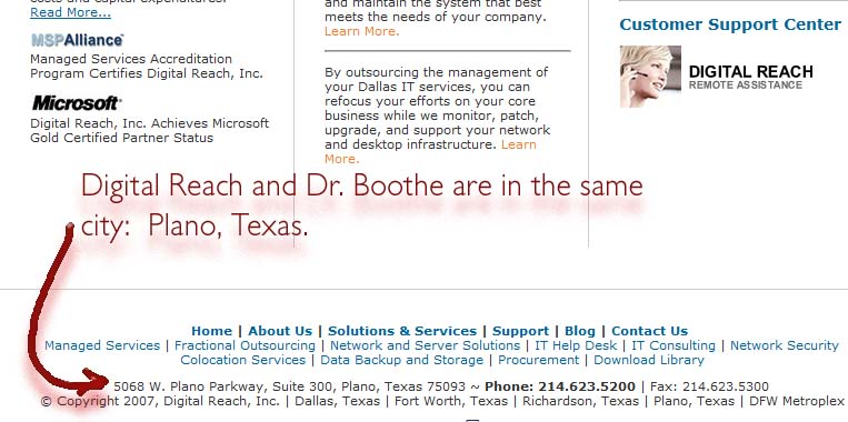 Digital Reach and Dr. Boothe